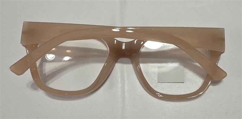 NWT Max Studio Blush 1.5 Cat Eye Round Thick Reading Nerd Glasses 133445