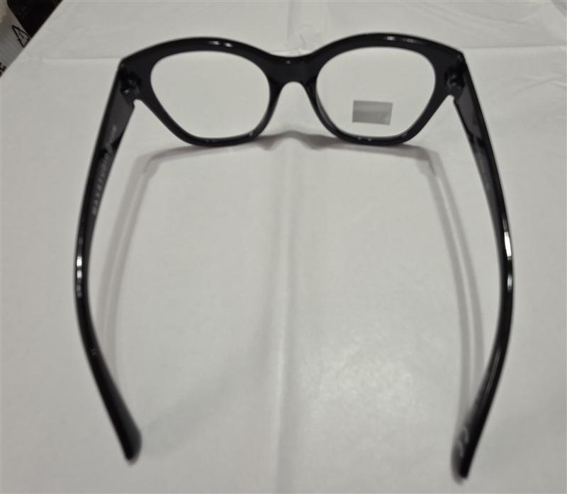 NWT Max Studio Black 1.5 Cat Eye Round Thick Reading Nerd Glasses 133446