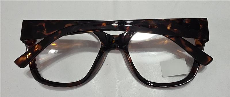 NWT Max Studio Brown Tort 1.5 Cat Eye Round Thick Reading Nerd Glasses 133447