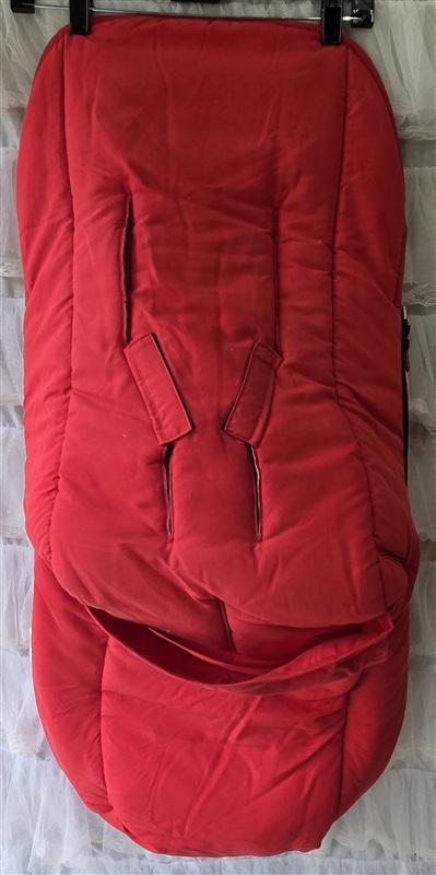 NWOT Bugaboo High Performance Stroller Footmuff Red Discontinued Style 133459