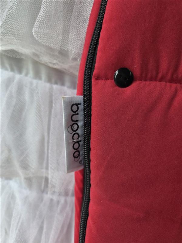 NWOT Bugaboo High Performance Stroller Footmuff Red Discontinued Style 133459