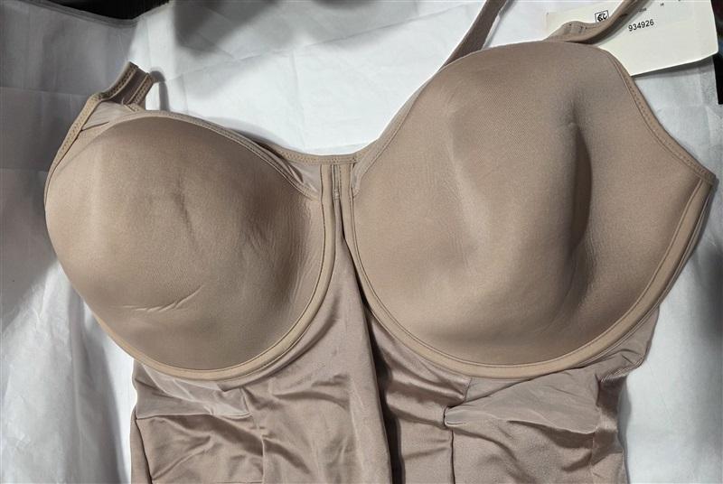 NWOT Bali 36DD Firm Shapewear Bra Body Shaper Cool Comfort DF0056 133462