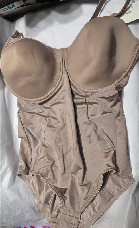 NWOT Bali 36DD Firm Shapewear Bra Body Shaper Cool Comfort DF0056 133462