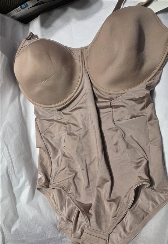 NWOT Bali 36DD Firm Shapewear Bra Body Shaper Cool Comfort DF0056 133462