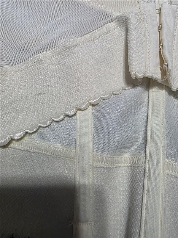 NWT DOMINIQUE 36F NOEMI STRAPLESS LONGLINE BRA 6377 Ivory 133475