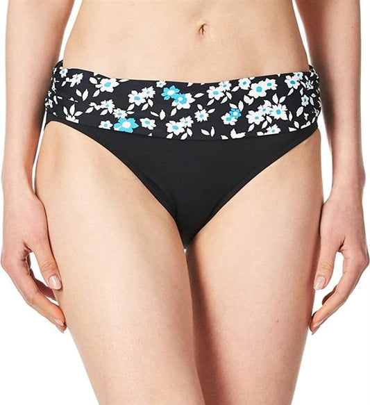 NWOT Anne Cole Beautiful Bunches XL Banded Cheeky Bikini Swim Bottoms 133516