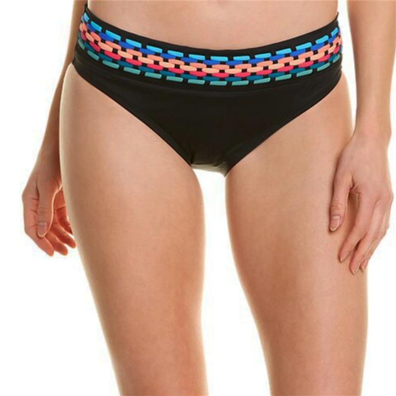 NWT La Blanca 16 Macrame Hipster Bikini Swim Bottom 133520