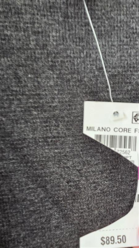 NWT Charter Club PP XS Charcoal & Black Leather Trim Cardigan 133534