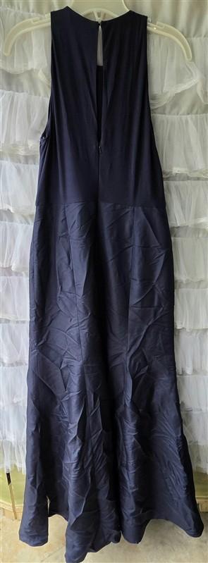 NWOT Alfred Sung 6 Bridesmaid Cocktail Dress Navy Blue 133540