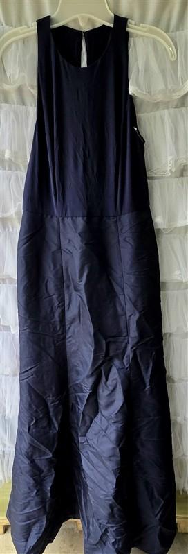 NWOT Alfred Sung 6 Bridesmaid Cocktail Dress Navy Blue 133540