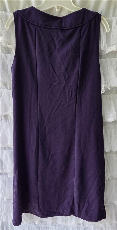 NWOT NorthStyle S Shift Sheath Sleeveless Dress Purple 133542