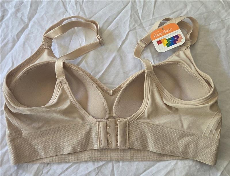 NWT Warners SM Easy Does It Triangle 131a Seamless Lift Bra Beige 133568