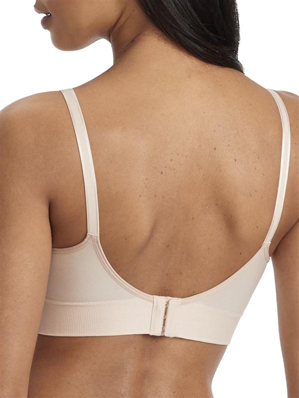 NWT Warners SM Easy Does It Triangle 131a Seamless Lift Bra Beige 133568
