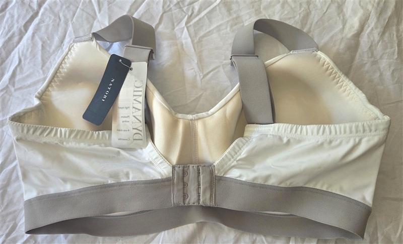 NWT Natori 38DD Dynamic Convertible Contour Sports Bra 751245 White 133569
