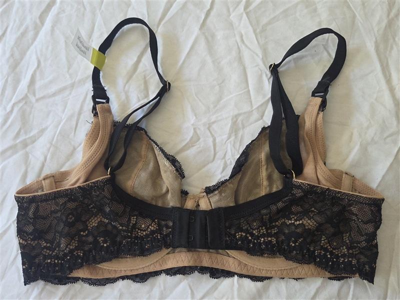 NWOT Pip & Vine 34B by Rosie Pope Underwire Lace Nursing Bra Black 133570