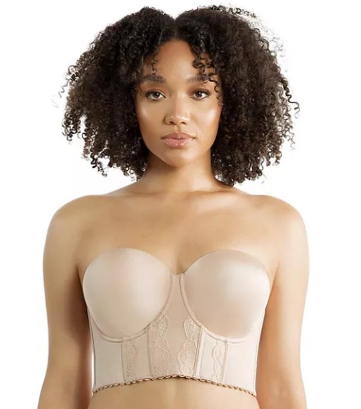 NWT Parfait 42DD USA Elissa Longline Bra Style-P50116 Beige 133573
