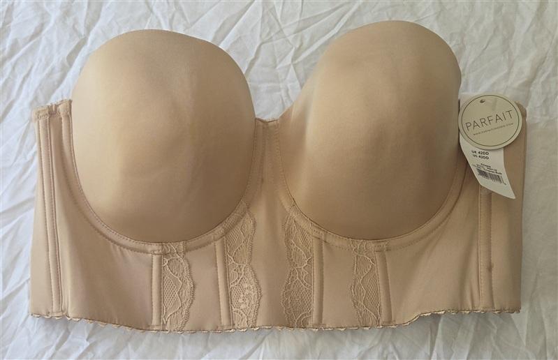 NWT Parfait 42DD USA Elissa Longline Bra Style-P50116 Beige 133573
