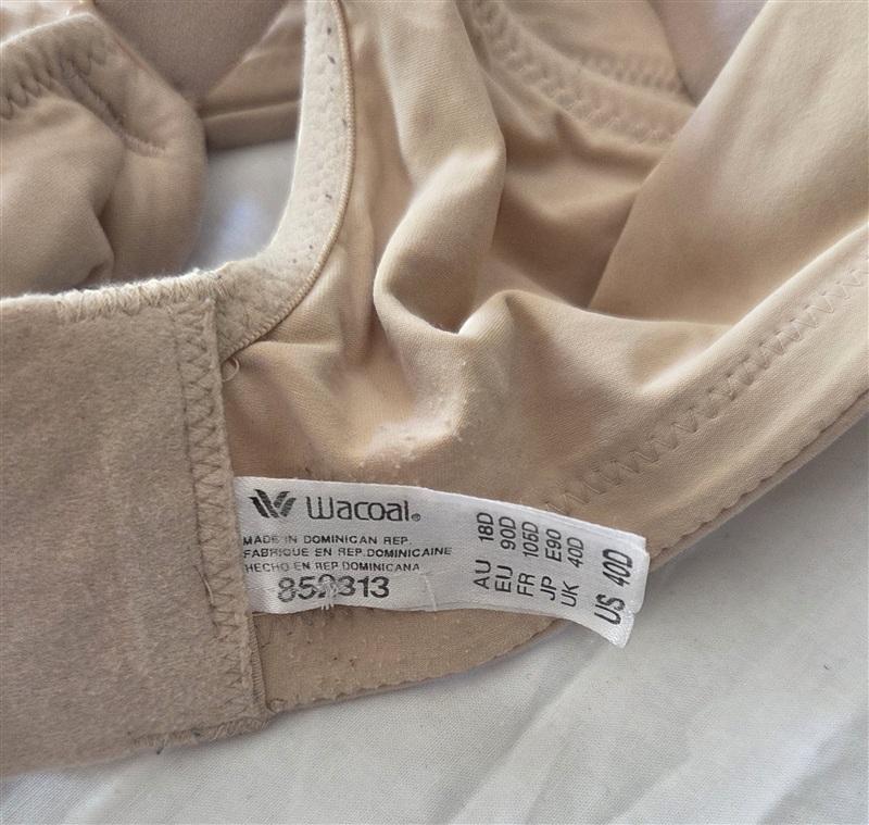 PO Wacoal 40D Perfect Primer Wire Free Bra 852313 beige 133575