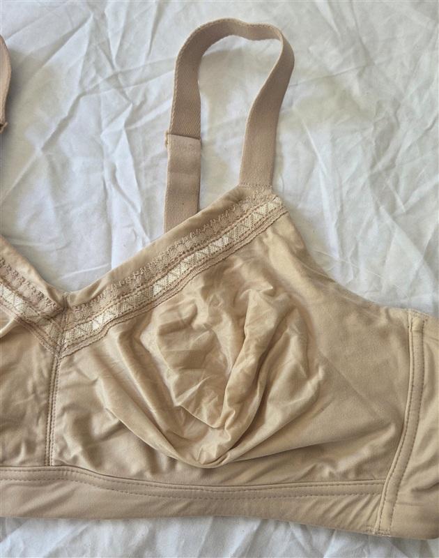PO Wacoal 40D Perfect Primer Wire Free Bra 852313 beige 133575