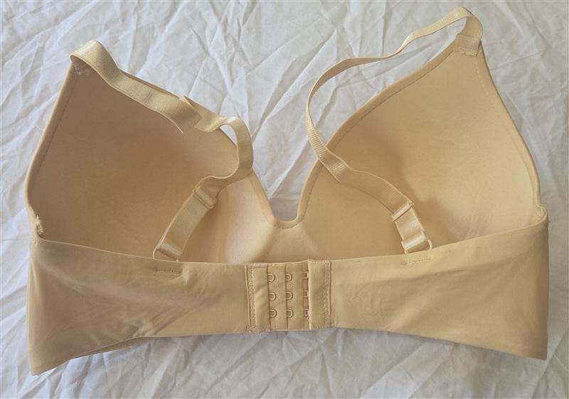 NWOt Parisian 36D Cushion Comfort Wirefree Contour Bra Beige 133577