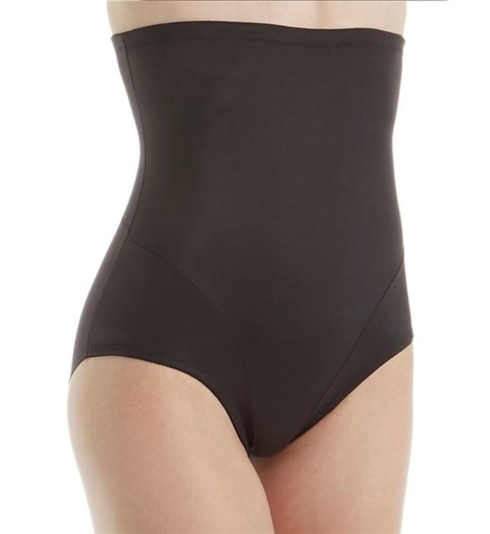 NWOT Naomi Nicole S Back Magic Firm High Waist Shaping Brief 7085 Black 92223