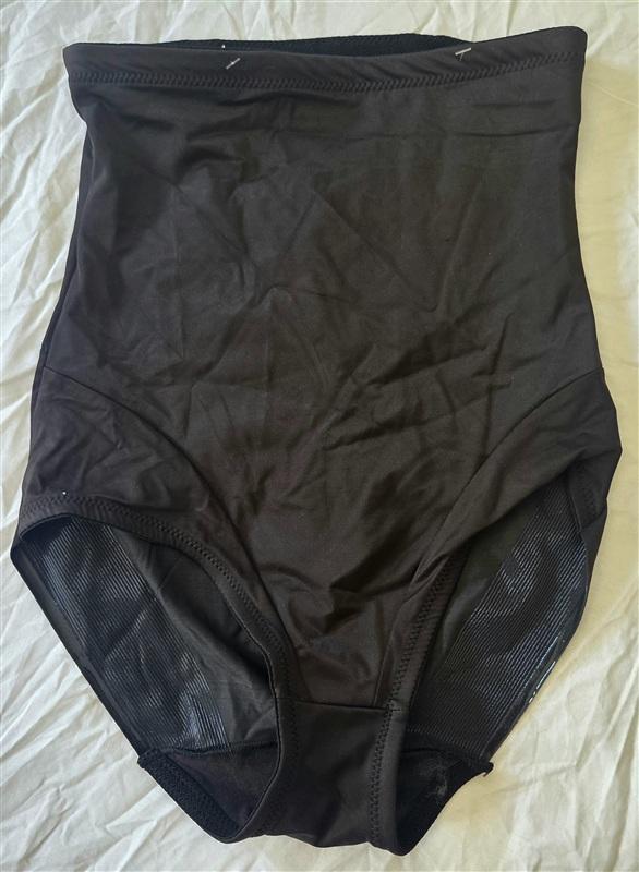 NWOT Naomi Nicole S Back Magic Firm High Waist Shaping Brief 7085 Black 92223