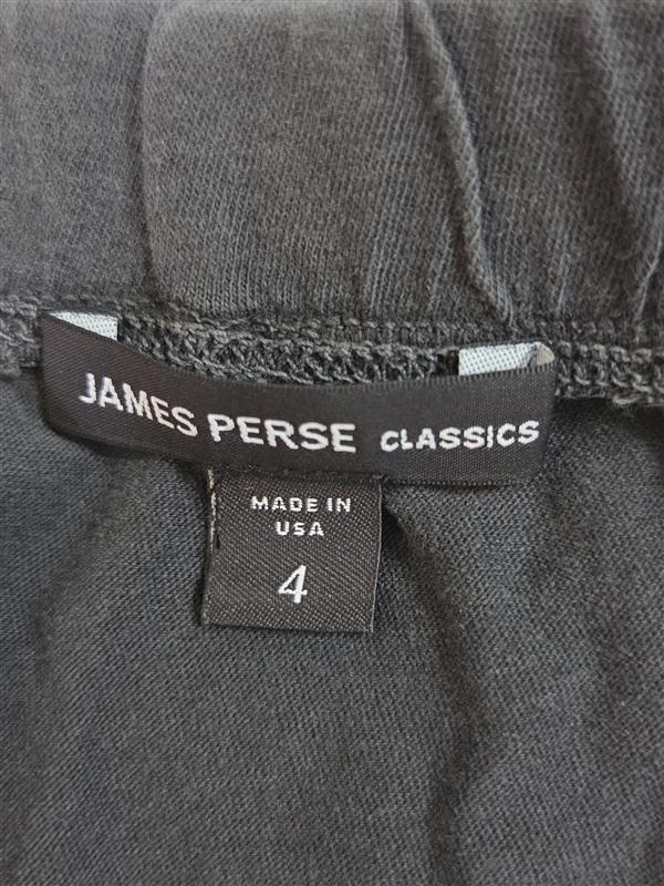 NWOT James Perse Classic Fit 4 Boxer Short Carbon Pigment 133584