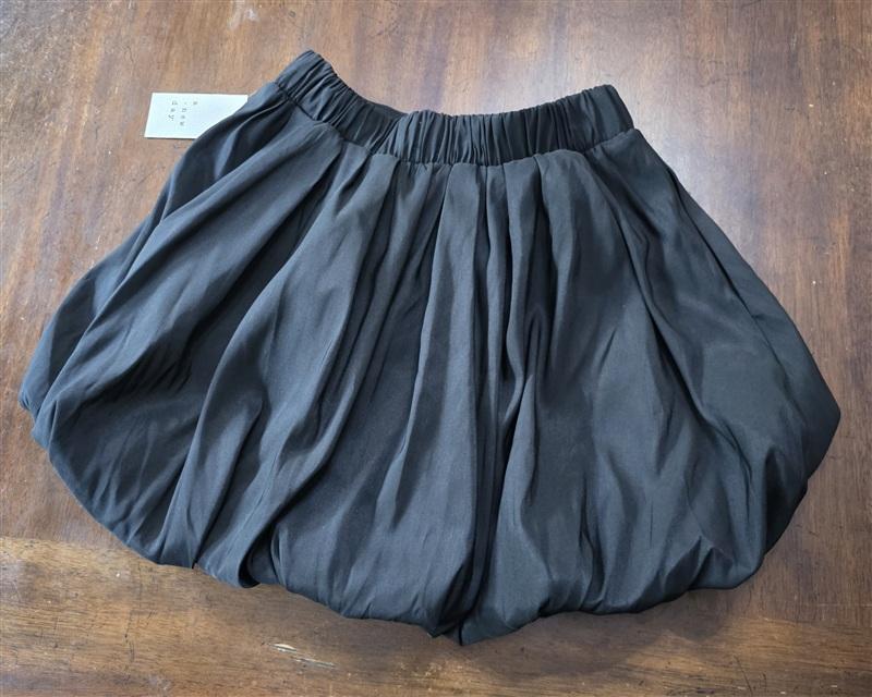 NWT A New Day XS Mini Bubble Skirt Black 133592