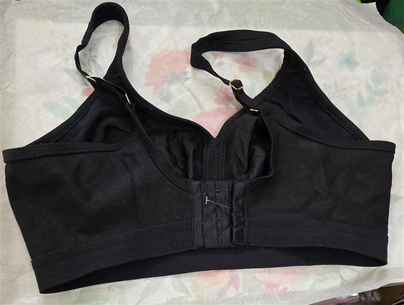 NWT Soma 40G Embraceable Wireless Bra Unlined Black 133617