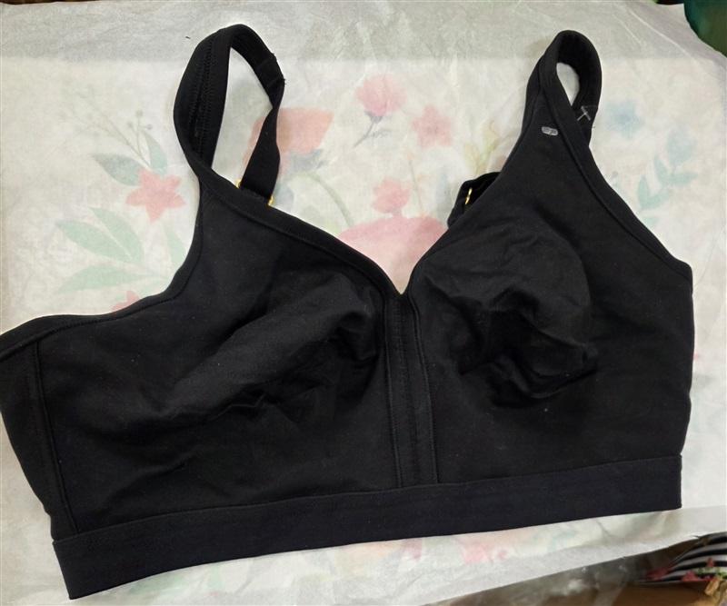 NWT Soma 40G Embraceable Wireless Bra Unlined Black 133617