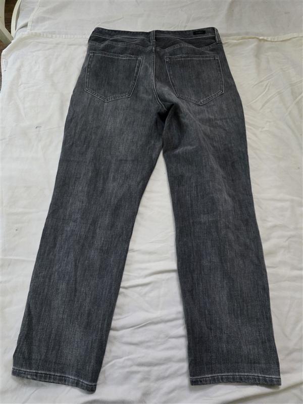 NWOTD Liverpool 10/30 Keeper Boyfriend Rolled Cuff Denim Jeans Gray 133623