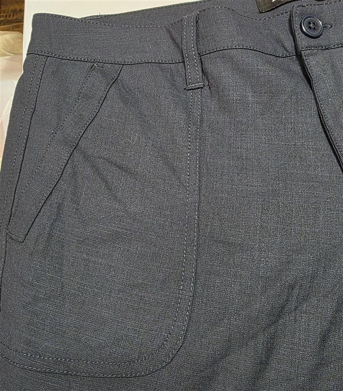 NWT Liverpool 31 12 Cropped Trouser Mood Indigo Blue Pants 133634