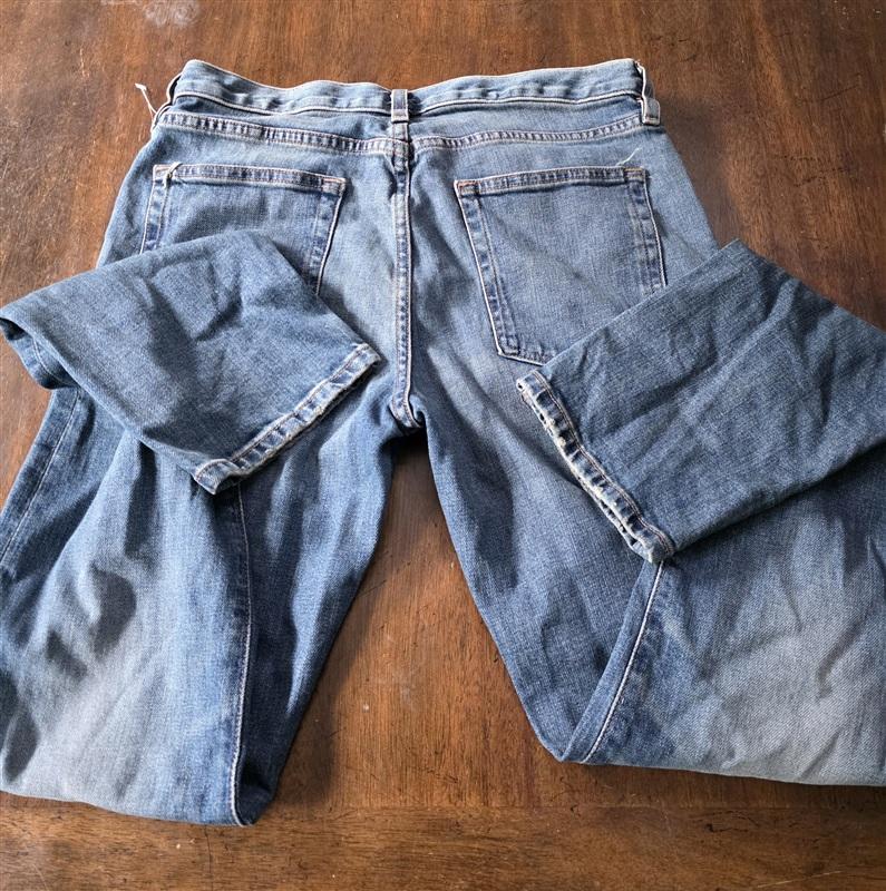 NWOT Outerknown 32x34 Ambassador Slim Fit Jeans Worn Indigo Blue 133654