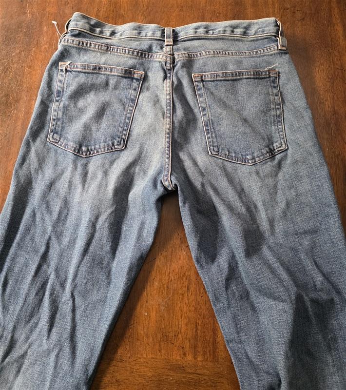 NWOT Outerknown 32x34 Ambassador Slim Fit Jeans Worn Indigo Blue 133654