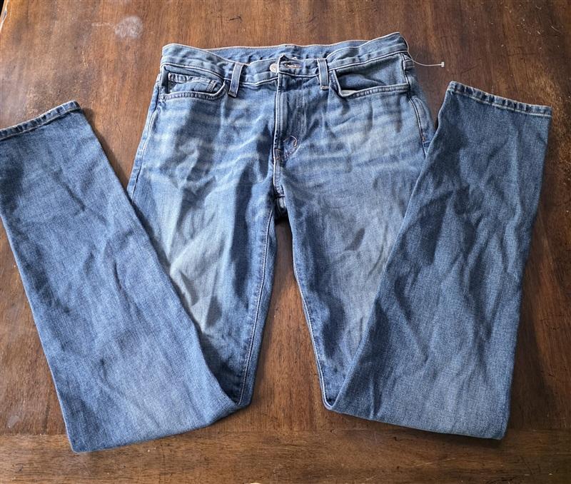 NWOT Outerknown 32x34 Ambassador Slim Fit Jeans Worn Indigo Blue 133654