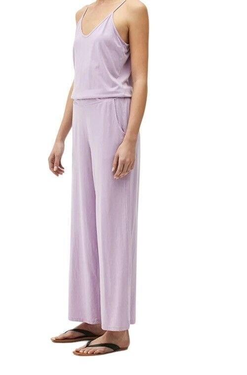 NWOT Michael Stars S Kamryn Cami Wide Leg Jumpsuit Purple 133668