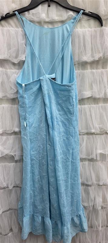 NWT Ralph Lauren 4 Strappy Back Baby Blue Cocktail Dress 133672
