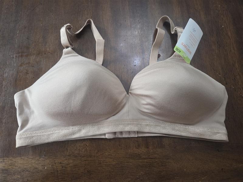 NWT Warners Bra 40B Cloud 9 Full-Coverage Wire-Free Contour 1269 Beige 133708