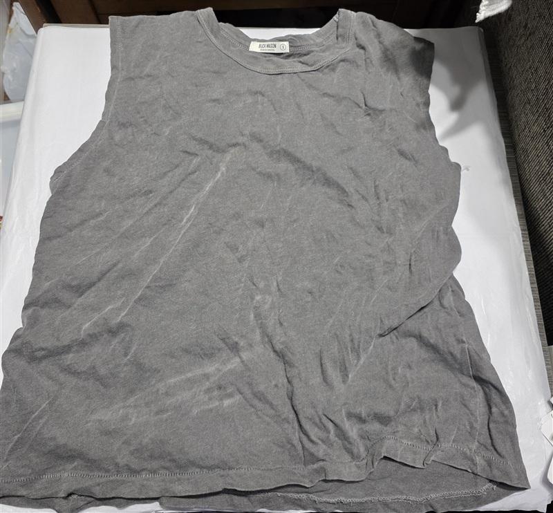 NWOT Buck Mason S Cotton Muscle USA Sleeveless Tank Top T-Shirt 133729