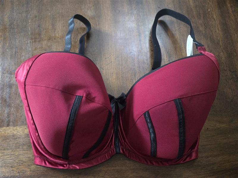 NWT Parfait by Affinitas 32M USA Charlotte Padded Bra 6901 Red 133741