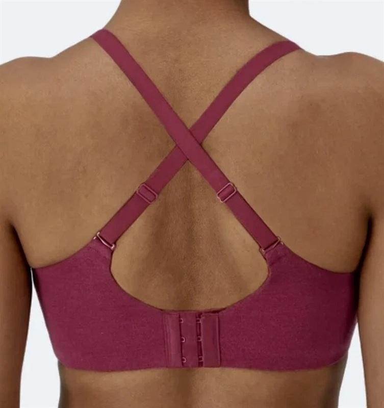 NWT Bali Breathe Cotton Modal Wireless T-Shirt Bra Pink 133743