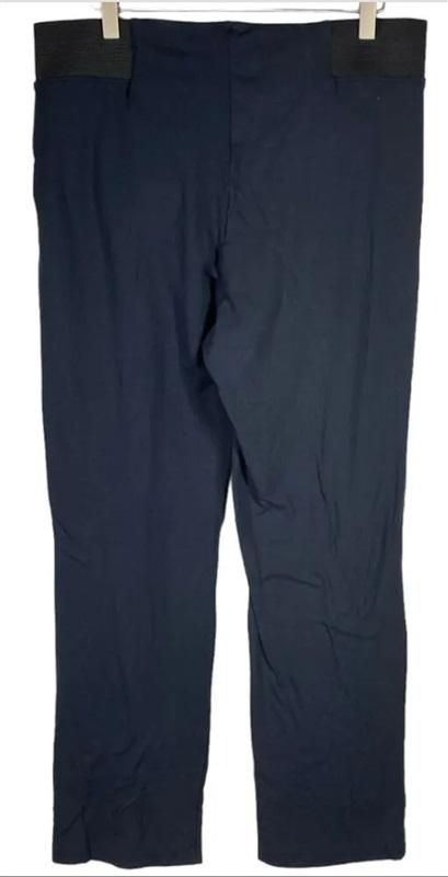 NWOT Soft Surroundings PL Pull On Black Pants +Pockets 133752