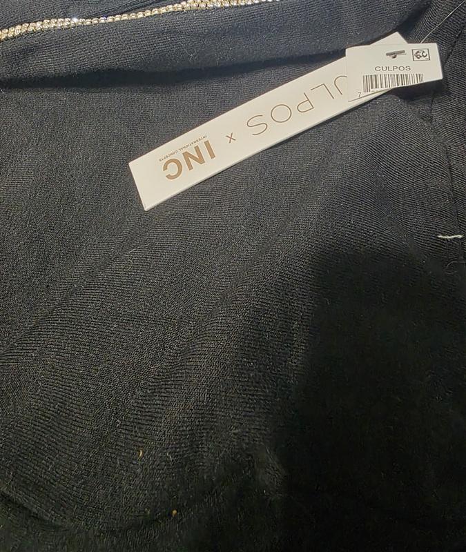 NWTD CULPOS x INC L Rhinestone Pull-On Joggers Pants Black 133755