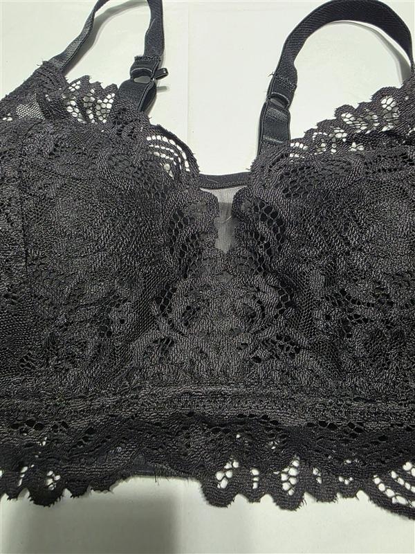 NWOT Bali M Lace Desire All Over Lace Convertible Wirefree Bra DF6591 133771