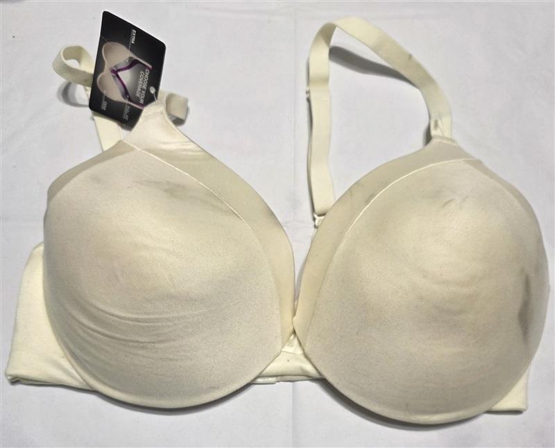 NWTD Maidenform 34C Comfort Devotion Extra Coverage Bra 9436 Ivory 133773
