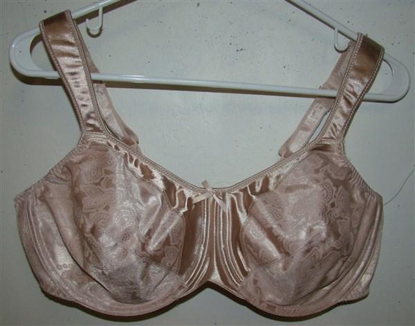 NWOT Bali 36C Satin Tracings Minimizer Bra 3562 Beige 133777