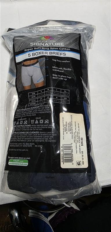 NWTD Fruit of the Loom M 4pr Boxer Briefs Underwear Breathable 133781