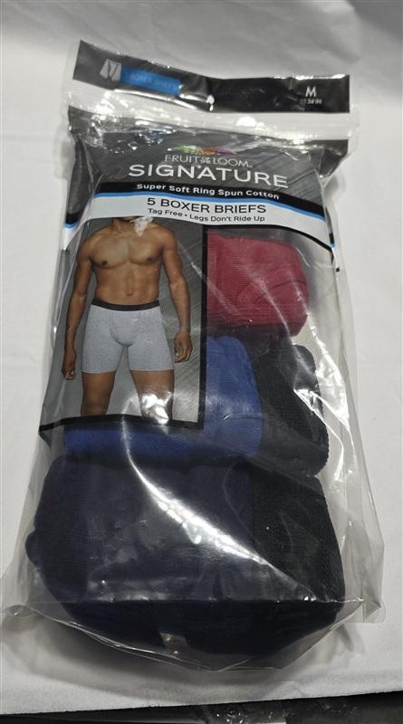 NWTD Fruit of the Loom M 4pr Boxer Briefs Underwear Breathable 133781