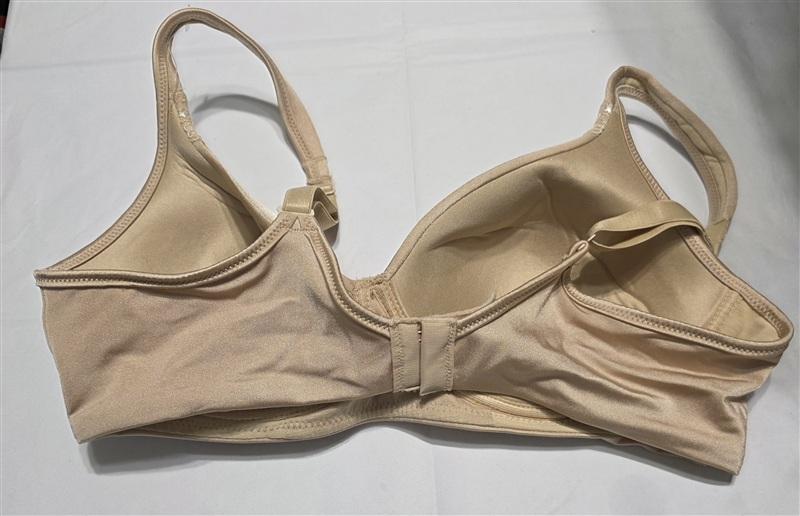 NWOTD Bali 34B One Smooth U Lace Wireless Bra 6546 Beige 133803