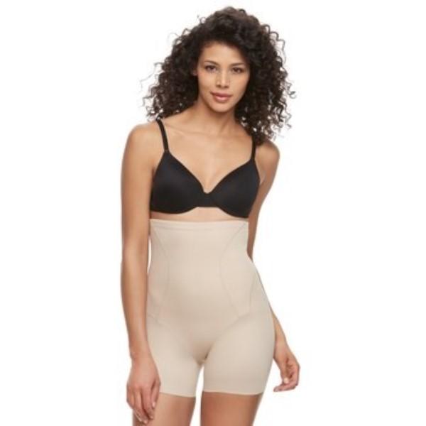 NWOT Naomi & Nicole L Inside Magic High-Waist Boyshort 7928 Beige 133805